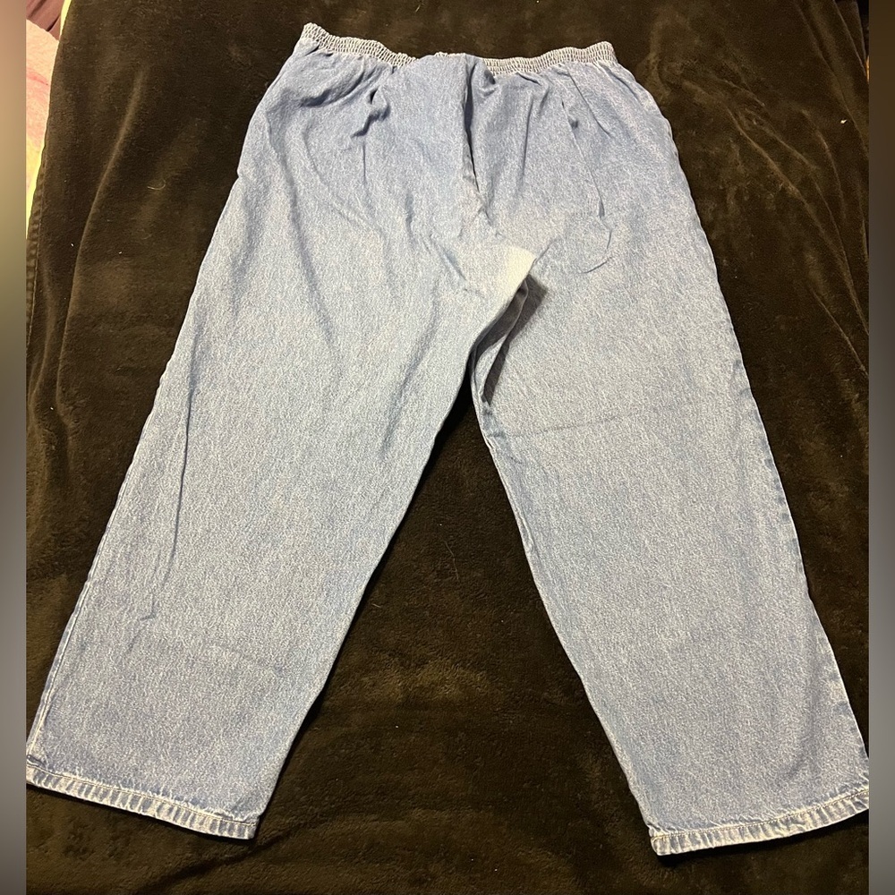 Vtg 90s Cabin Creek Medium Blue Denim Relaxed Fit Jeans Women’s 22WP - Picture 7 of 8